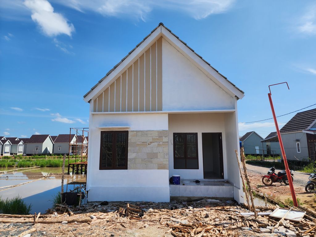 foto contoh rumah perumahan DSunny Cluster
