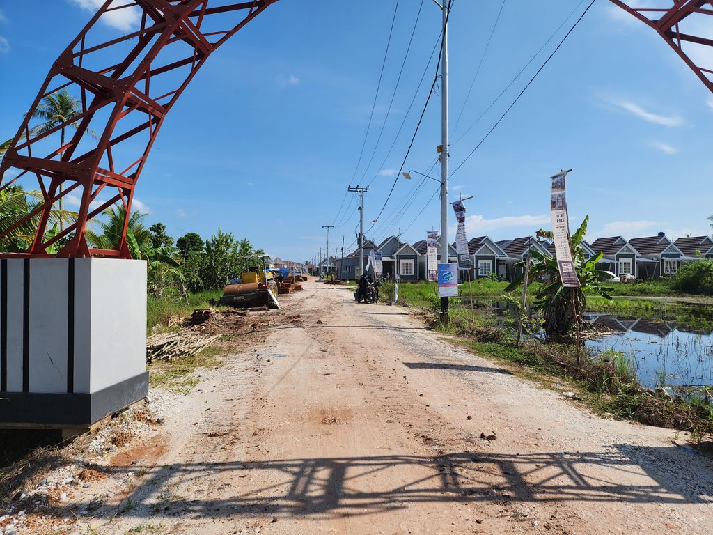 foto gerbang perumahan DSunny Cluster