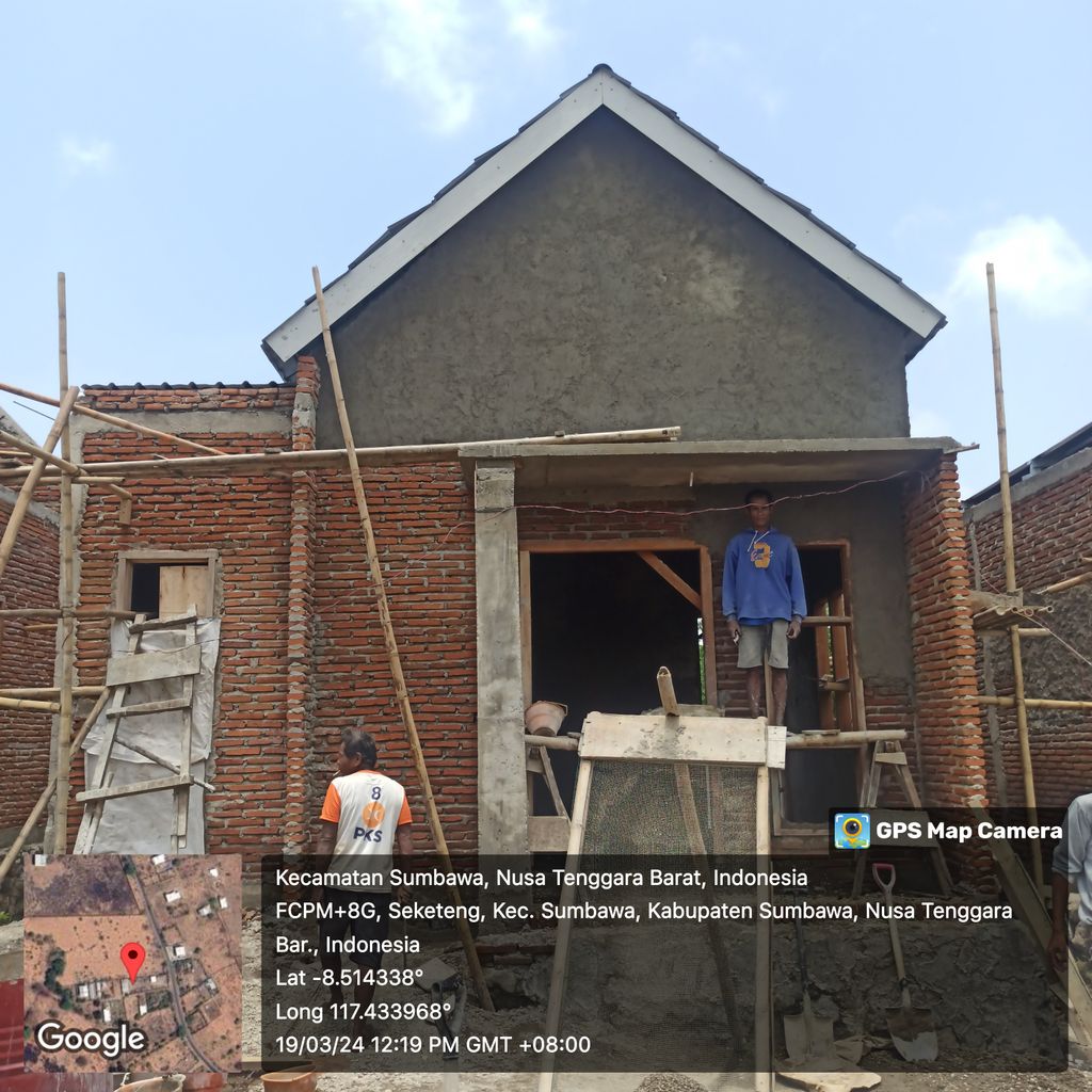foto contoh rumah perumahan Mahkota Residence