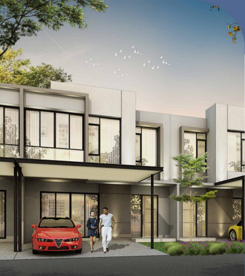 foto tampak rumah tipe FLORIDA RED BADAN perumahan RUMAH MILENIAL