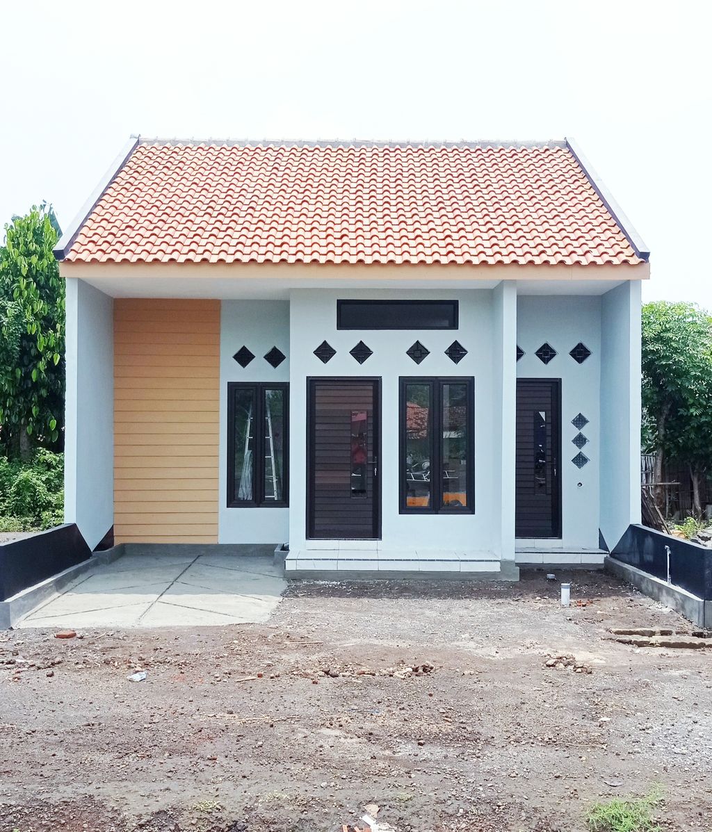foto tampak rumah tipe 36/84 perumahan Perumahan Kedung Galeng Asri (KeGAS)