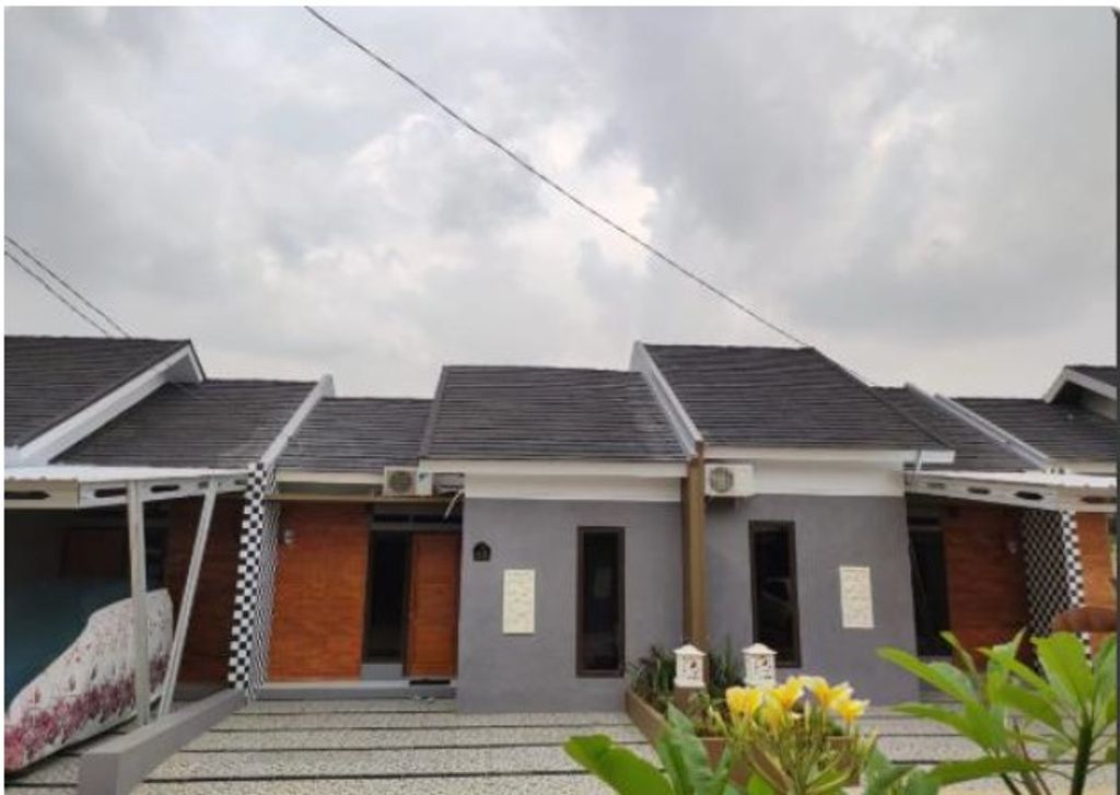 foto tampak rumah tipe 36/73 perumahan GREEN BALI RESORT 2