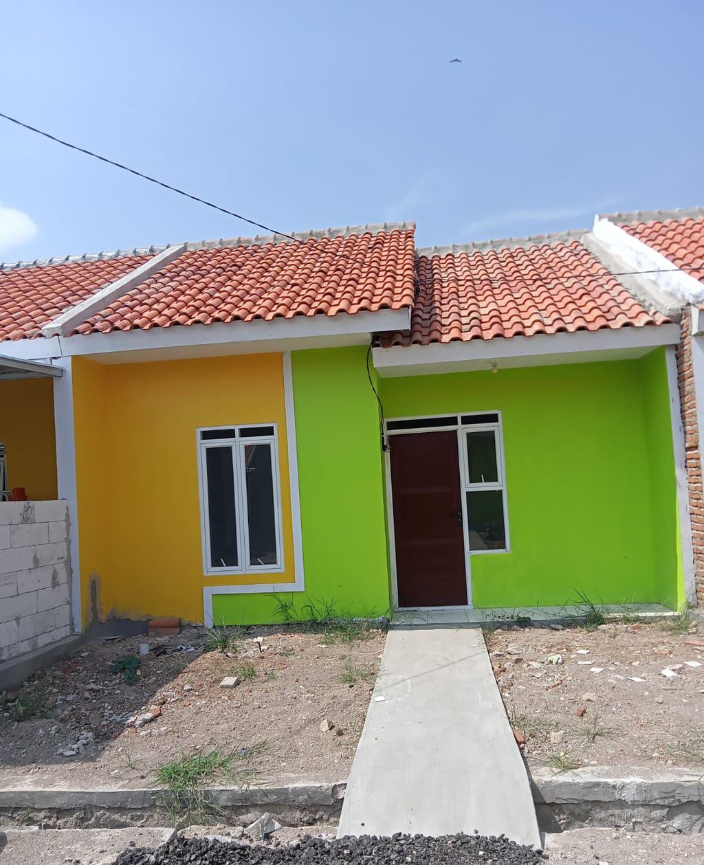 foto tampak rumah tipe 30/60 perumahan GRAHA KENCANA PRIMA