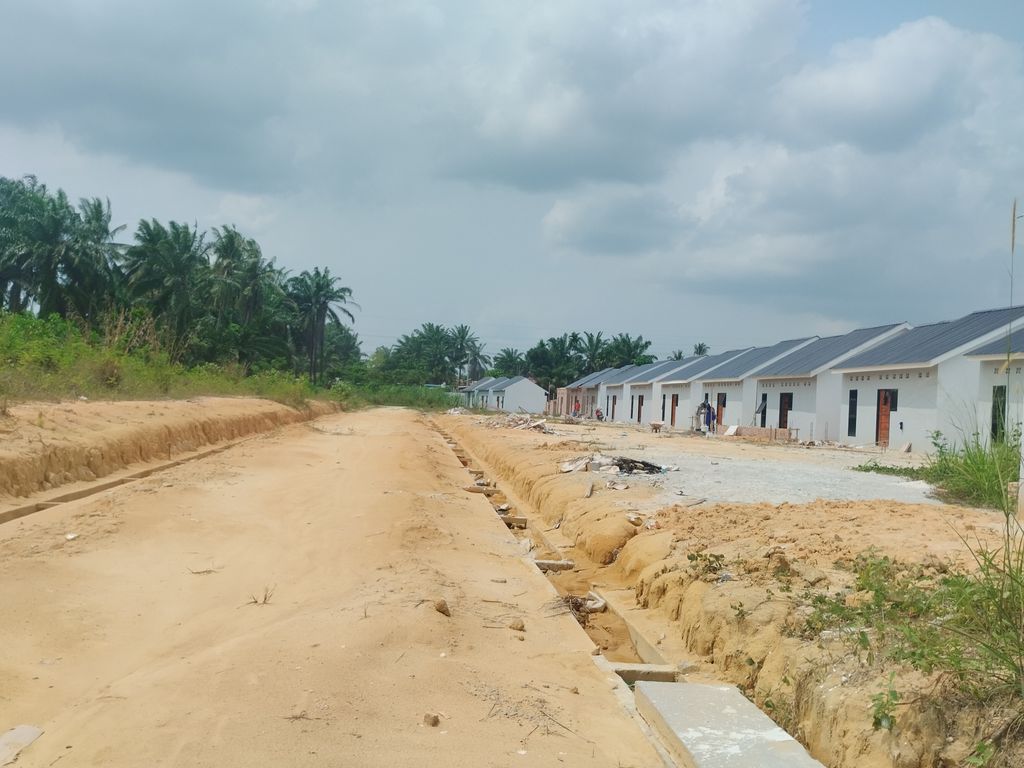 foto posisi tengah perumahan SURYA DAYA RESIDENCE 3