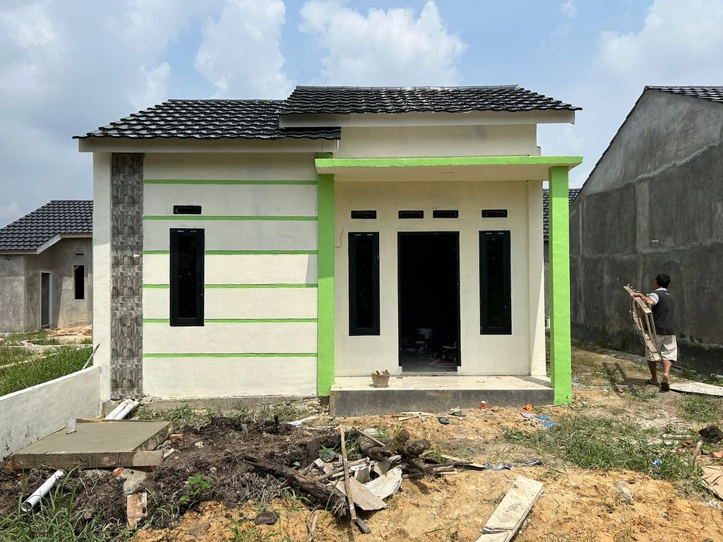foto tampak rumah tipe 36 perumahan GRIYA PANDAU ASRI