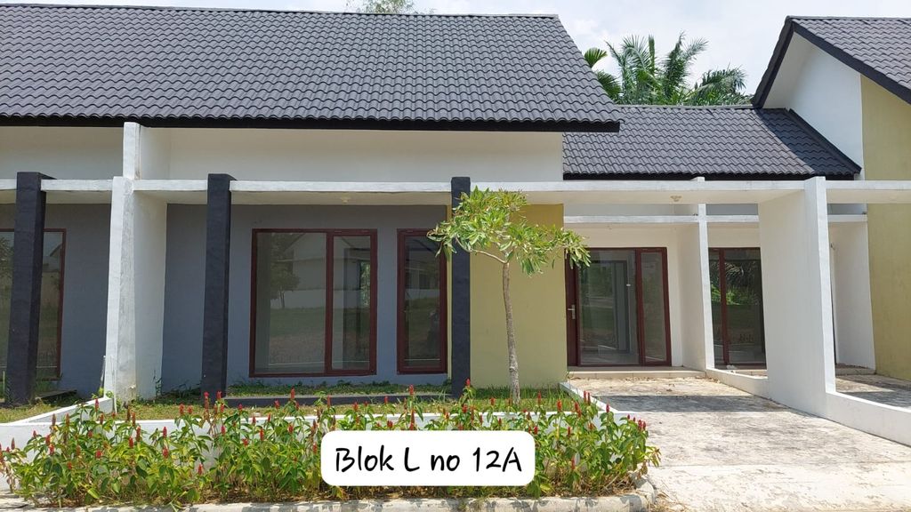 foto tampak rumah tipe BERYL NEW perumahan RIVER VALLEY RESIDENCE