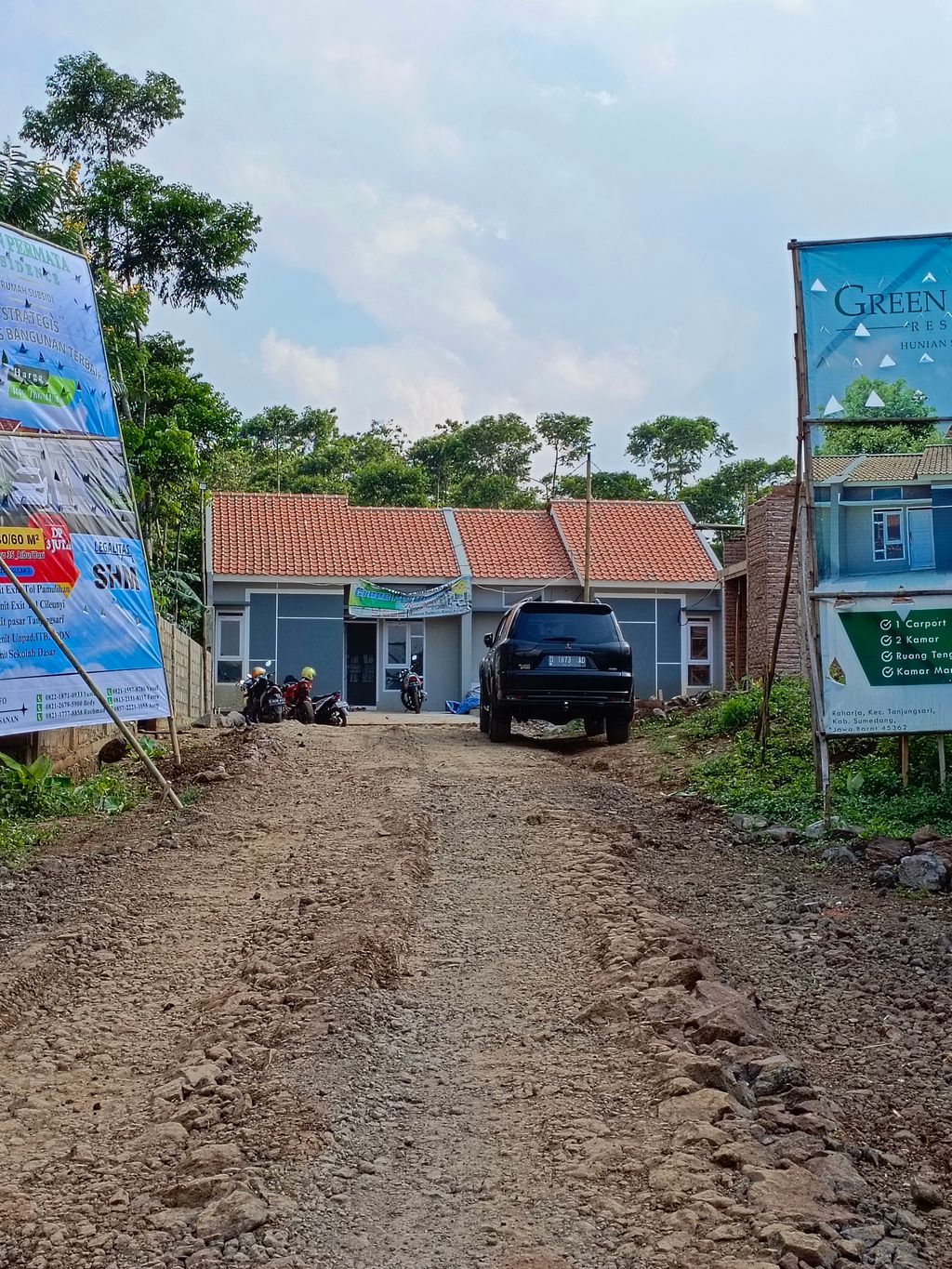 foto gerbang perumahan GREEN PERMATA RESIDENCE