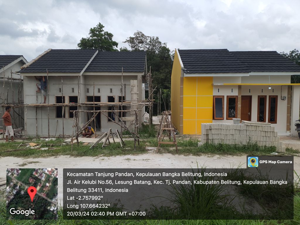 foto posisi tengah perumahan PERUMAHAN BELITUNG HIJAU 5