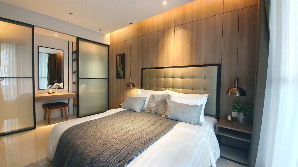 foto tampak rumah tipe 1BR (TN-26.20) perumahan THE NEWTON