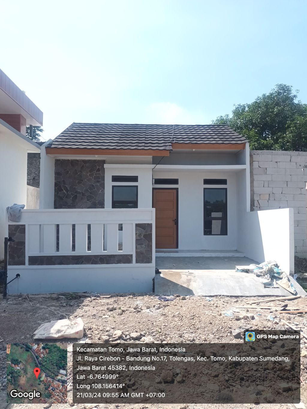 foto contoh rumah perumahan TOMO RESIDENCE PARK TAHAP 3