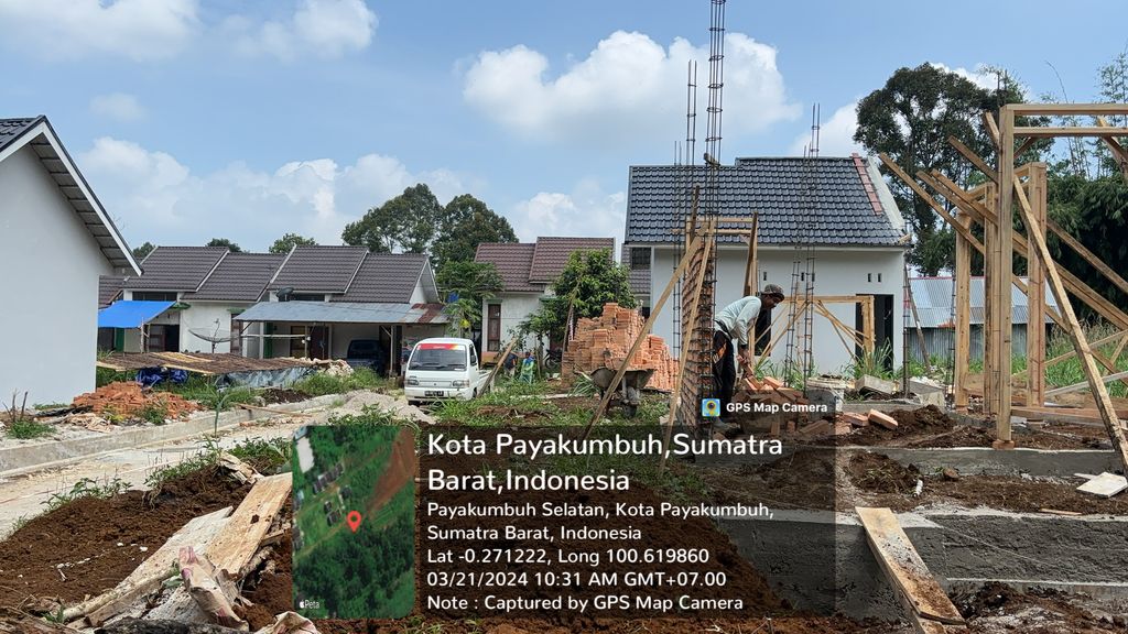 foto contoh rumah perumahan DELTA EMPORIO LIMBUKAN