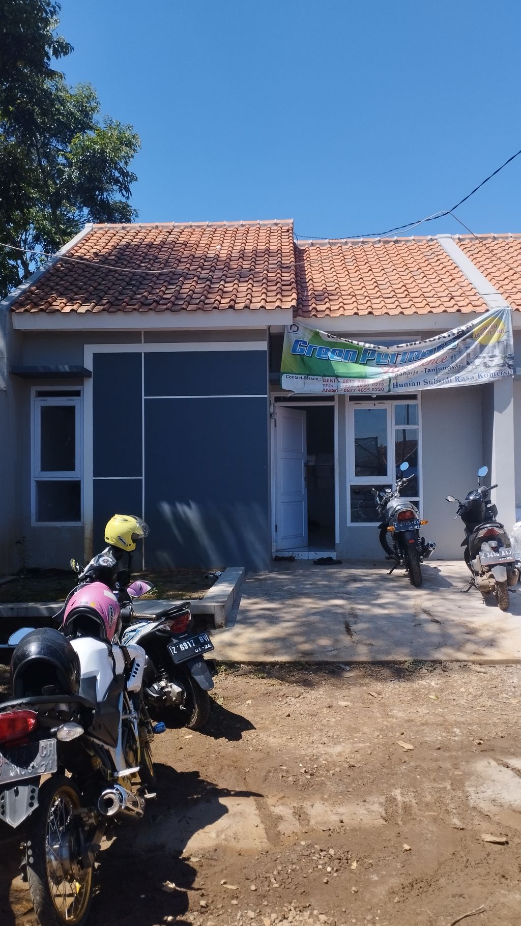foto tampak rumah tipe Subsidi perumahan GREEN PERMATA RESIDENCE