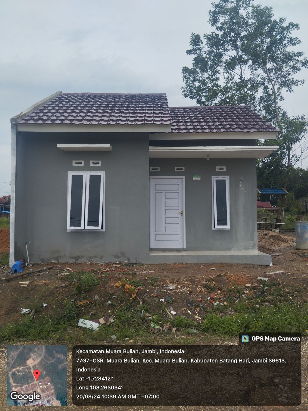 foto contoh rumah perumahan Pondok Berlian Indah.