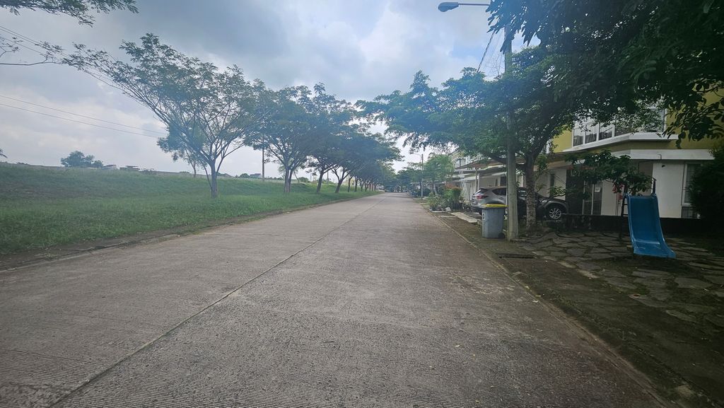 foto posisi tengah perumahan Springhill Palembang