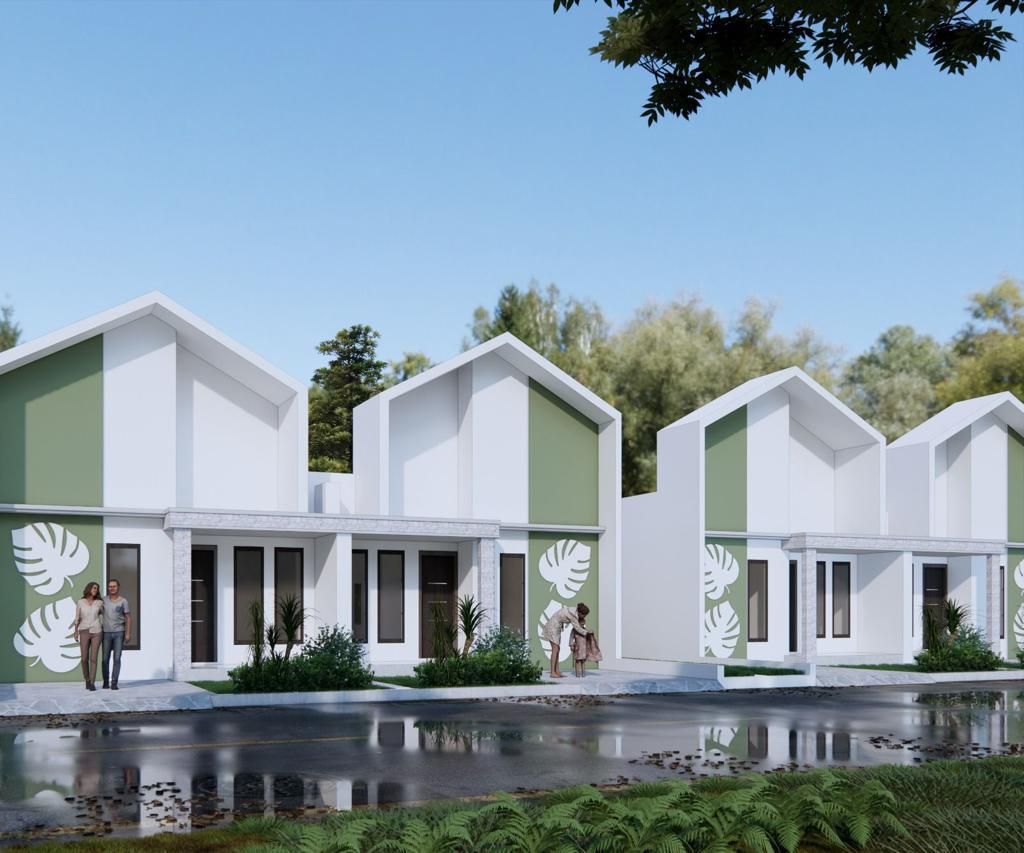 foto tampak rumah tipe 36 perumahan PERUMAHAN GRIYA ADAM RESIDENCE