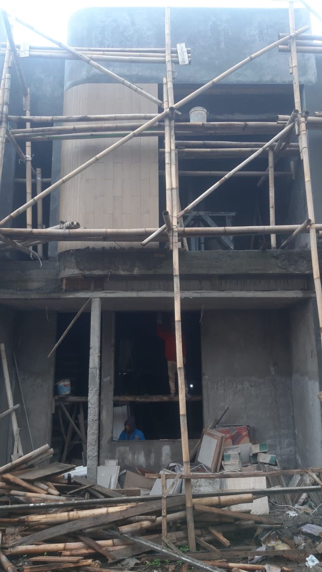 foto tampak rumah tipe 55 Compact Classic (659) perumahan G-Land Padalarang Estate