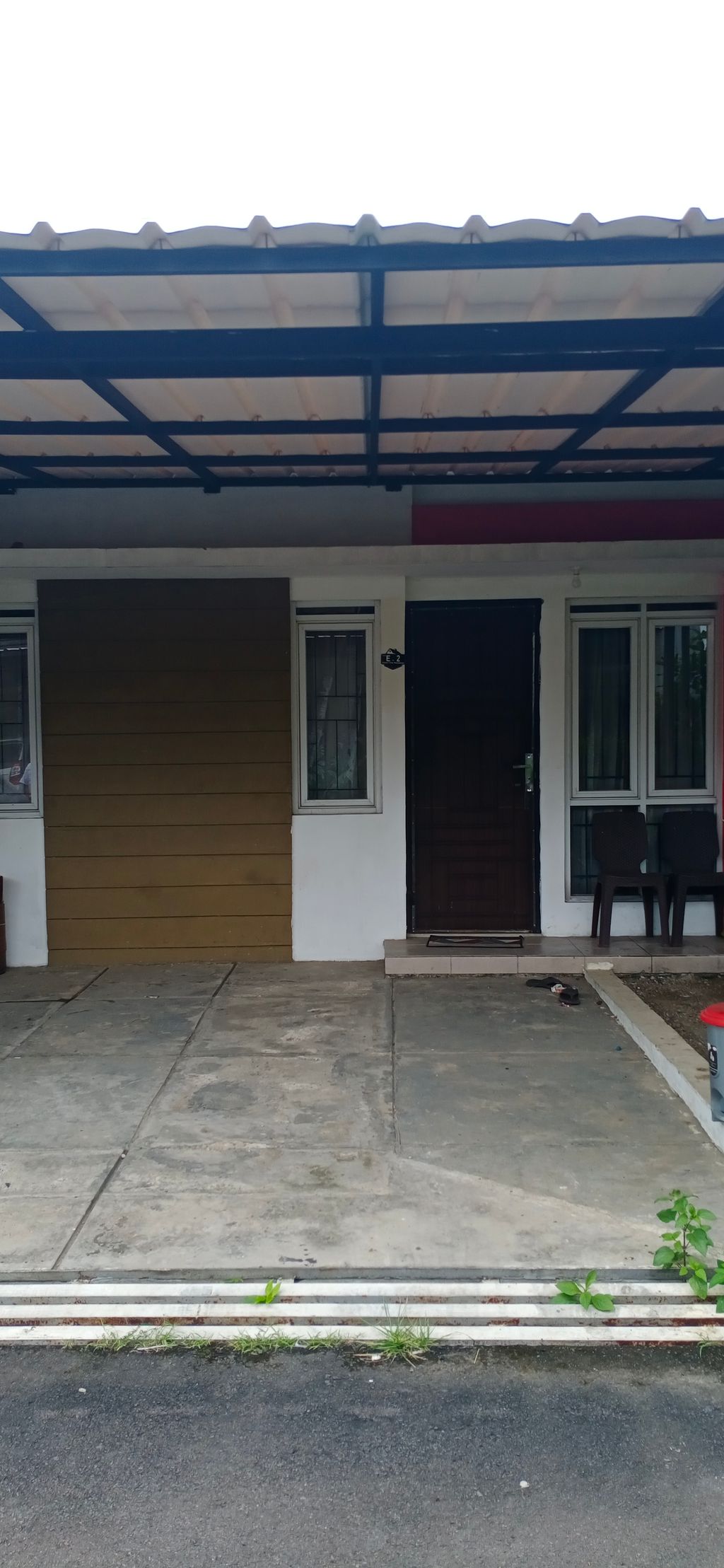 foto tampak rumah tipe 40/72 perumahan GRAND CITRA RESIDENCE