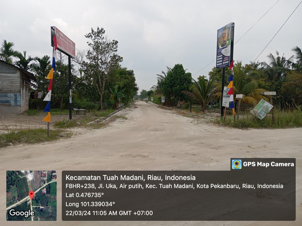 foto gerbang perumahan GREEN DEKISA