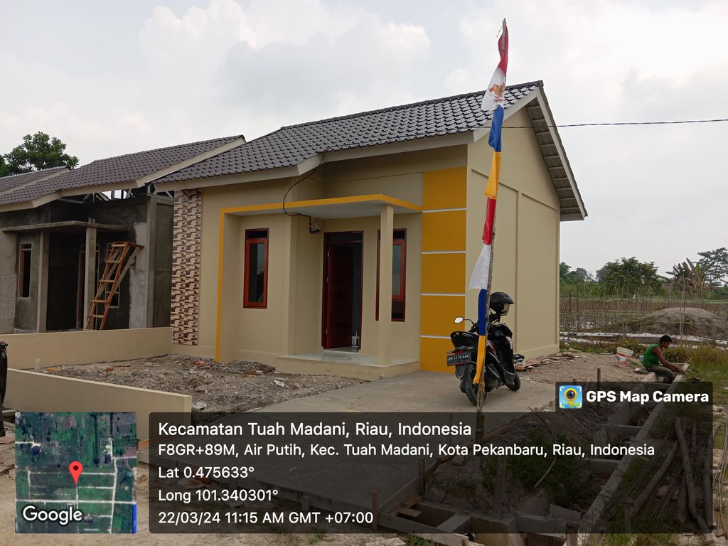 foto contoh rumah perumahan GREEN DEKISA