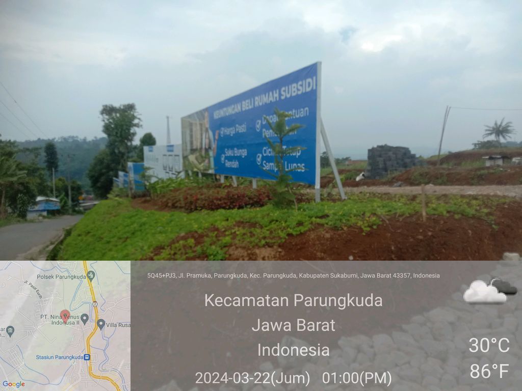 foto gerbang perumahan Bumi Mutiara Indah 6