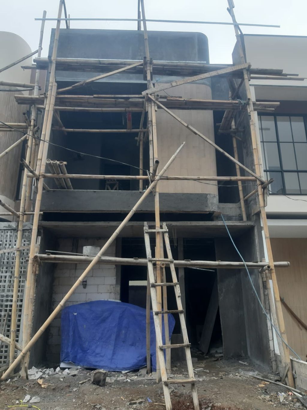 foto tampak rumah tipe Compact Classic 625 perumahan G-Land Padalarang Estate