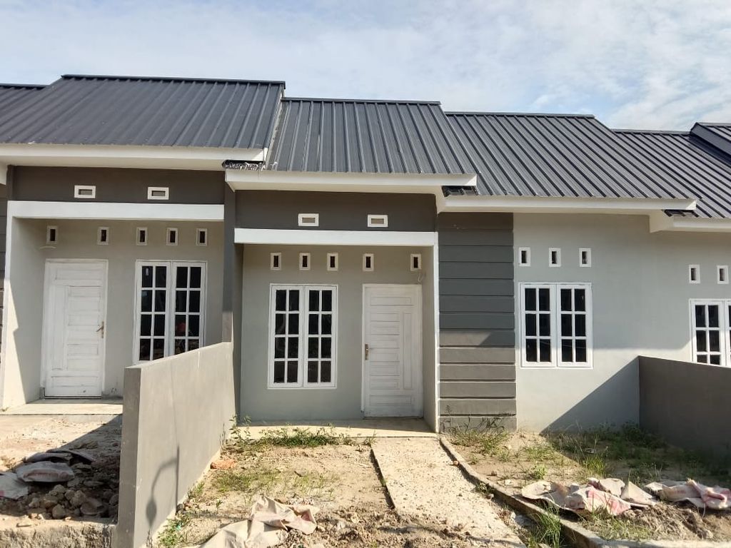 foto tampak rumah tipe 36 perumahan PERUMAHAN CITRA GLORY