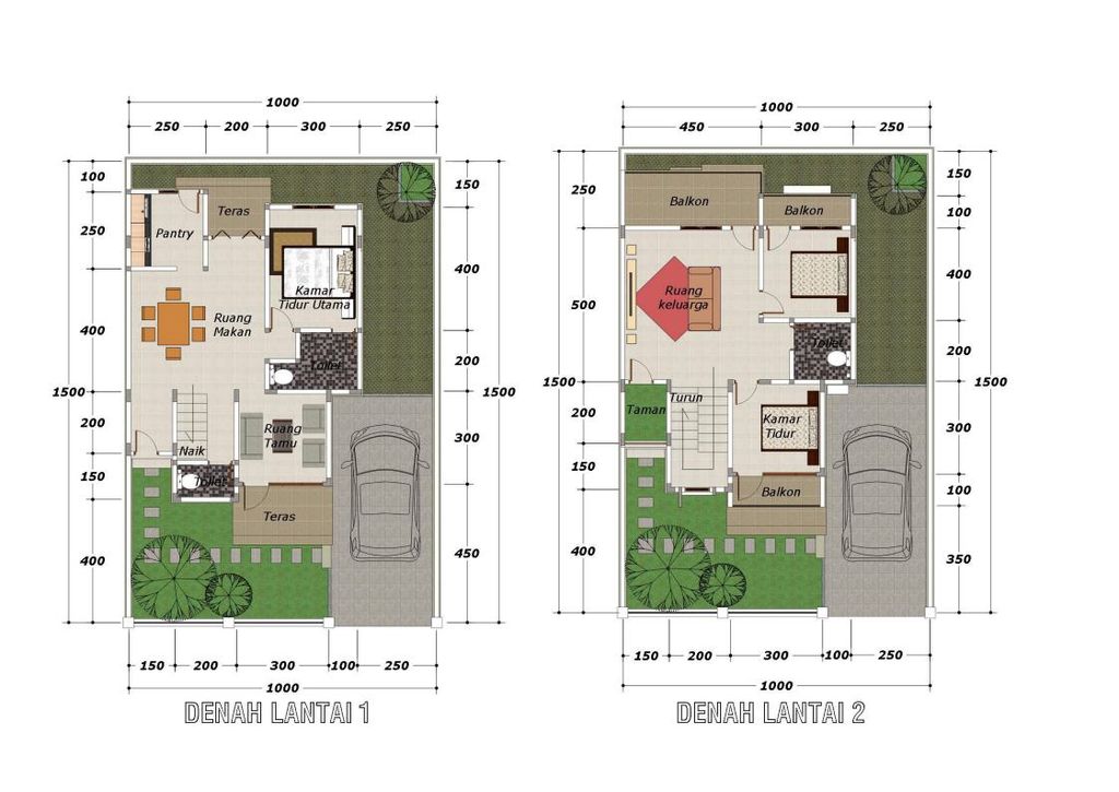foto denah rumah tipe 140 perumahan SEJAHTERA REGENCY II