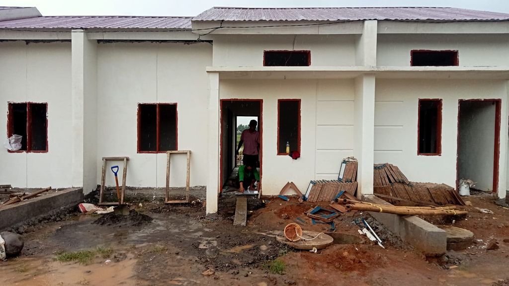 foto tampak rumah tipe 36 perumahan GRAHA SEMESTA