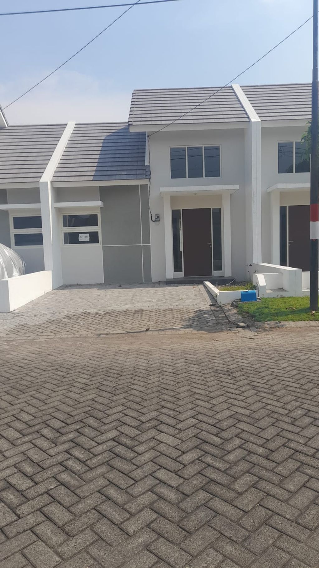 foto tampak rumah tipe AMARYLIS perumahan Grand Masangan Permai (GMP)