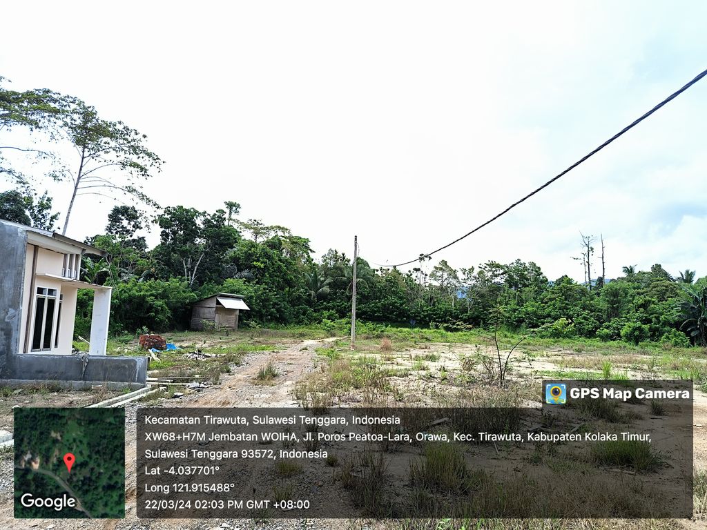 foto posisi tengah perumahan Dickyland