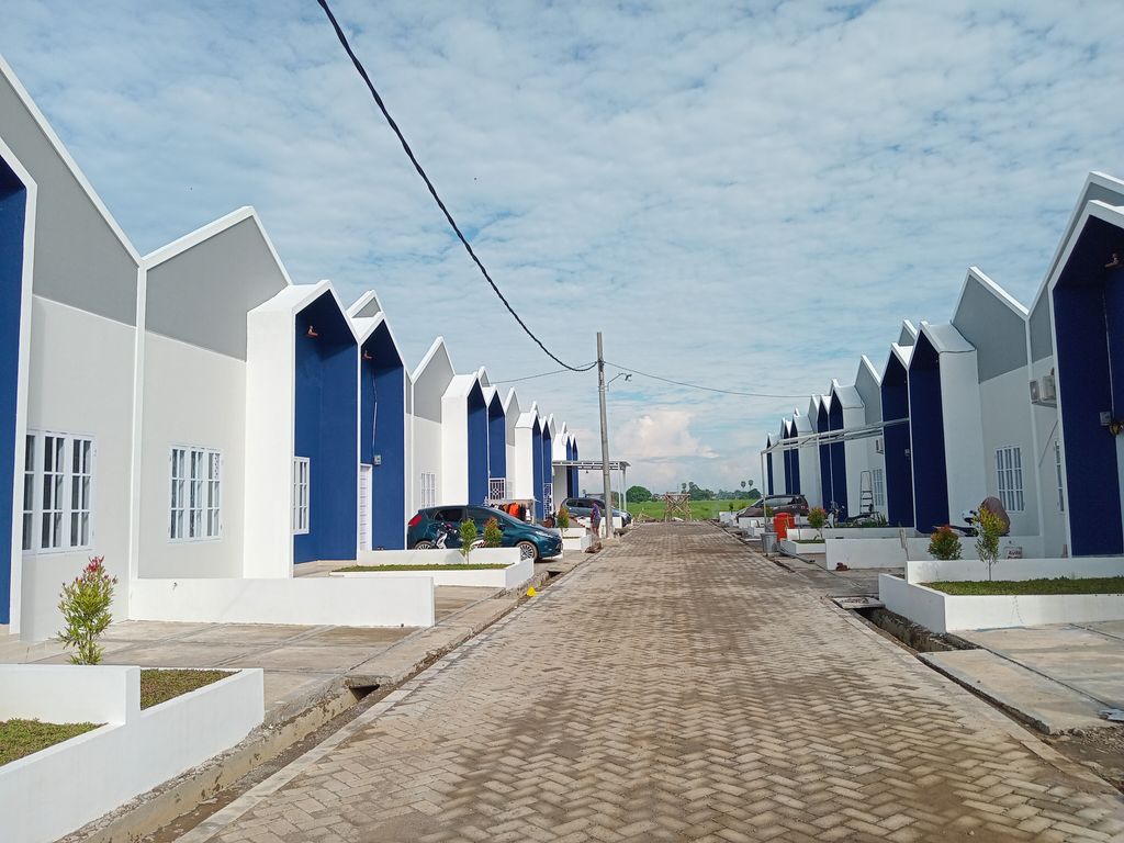 foto posisi tengah perumahan Arrain Residence 2