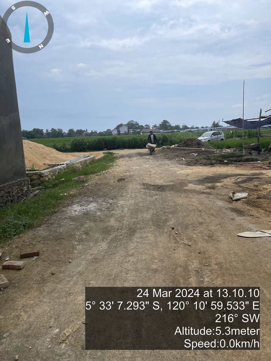 foto posisi tengah perumahan PRATAMA INDAH PERMAI II