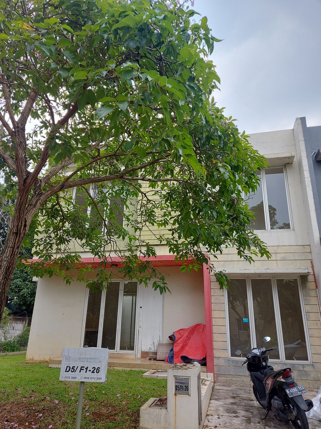 foto tampak rumah tipe VIENTO perumahan GRAHA RAYA FORTUNE BREEZE