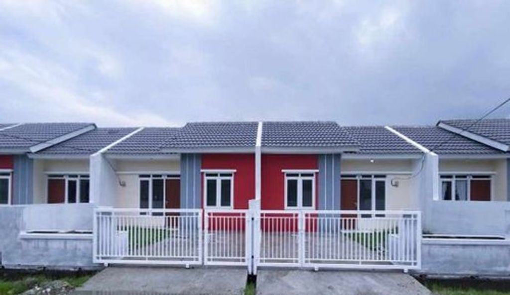 foto tampak rumah tipe PMK 2024 perumahan TELAGA HARMONY RESIDENCE 2
