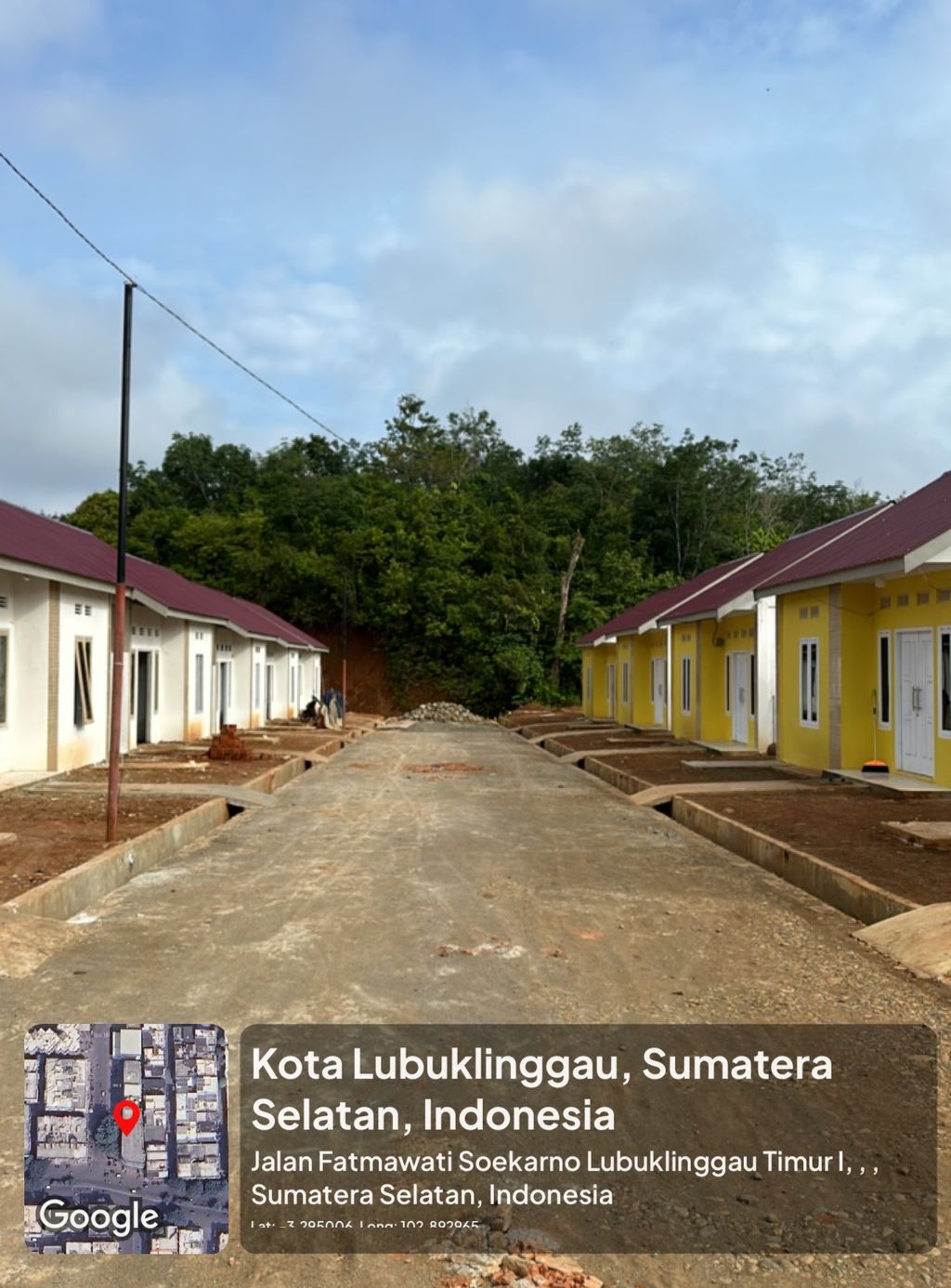 foto gerbang perumahan Griya Fatmawati