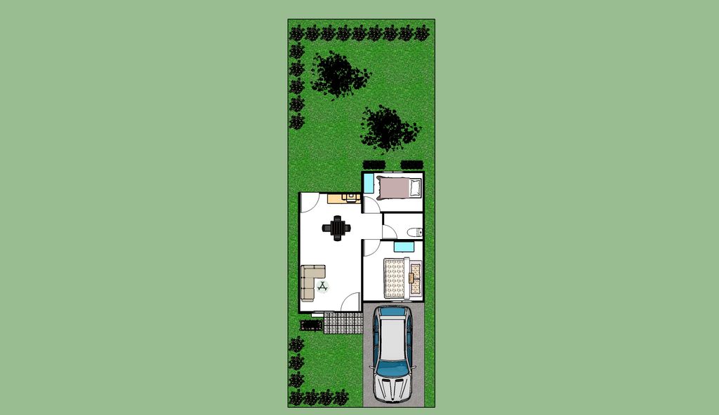 foto denah rumah tipe 36(Subsidi) perumahan Nature Raya Residence