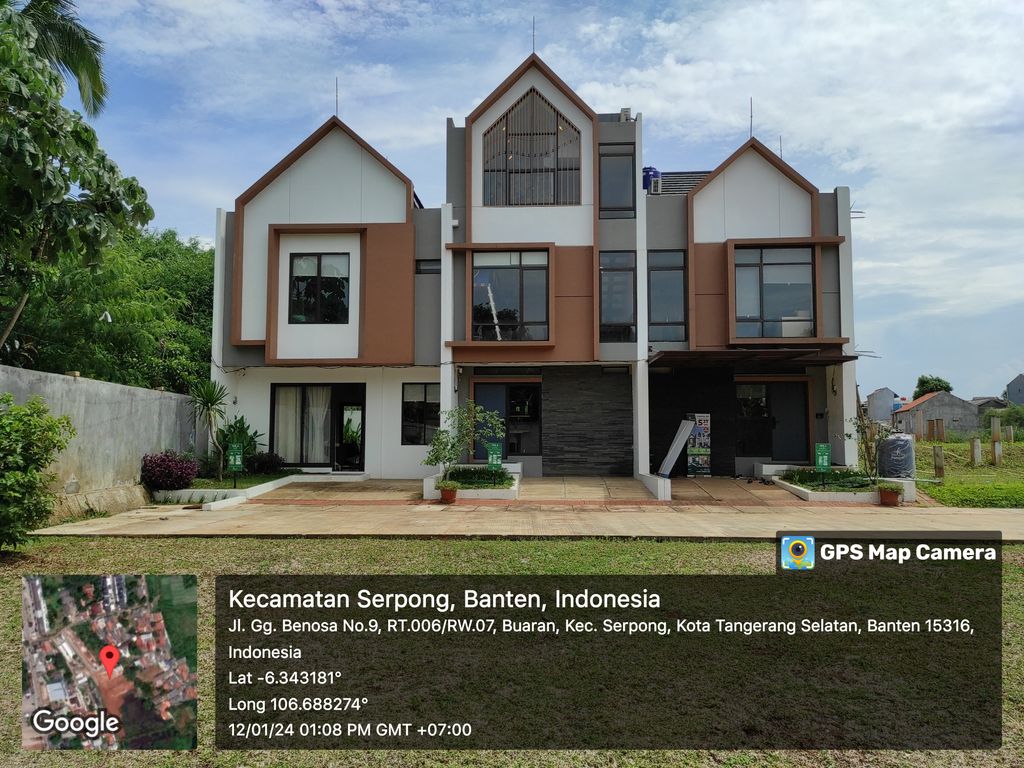 foto contoh rumah perumahan ASPENPARK SERPONG