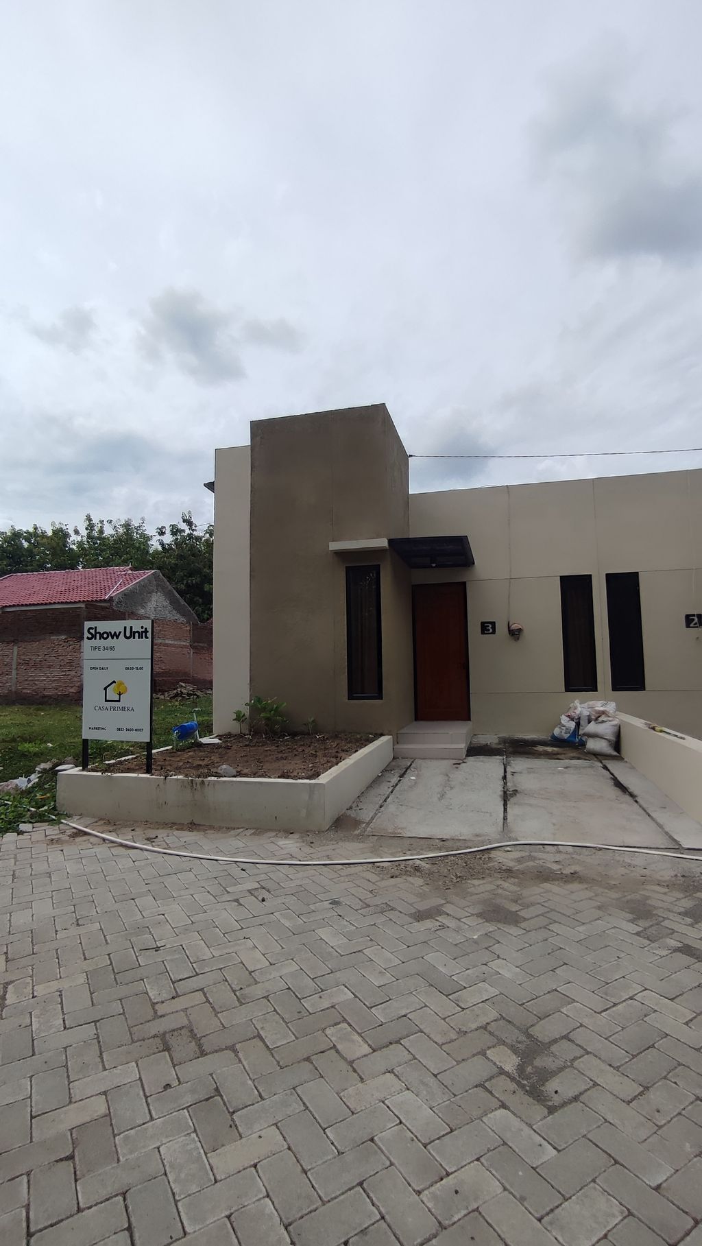 foto contoh rumah perumahan Casa Primera Kroyo