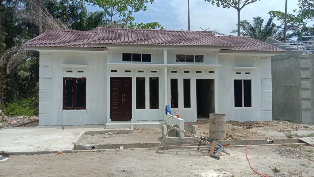 foto contoh rumah perumahan Cemara Hijau