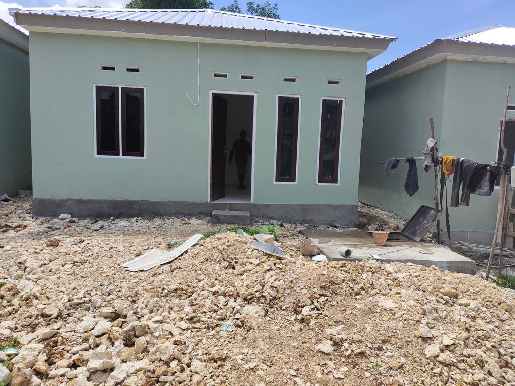 foto tampak rumah tipe Subsidi perumahan Oebobo Residence