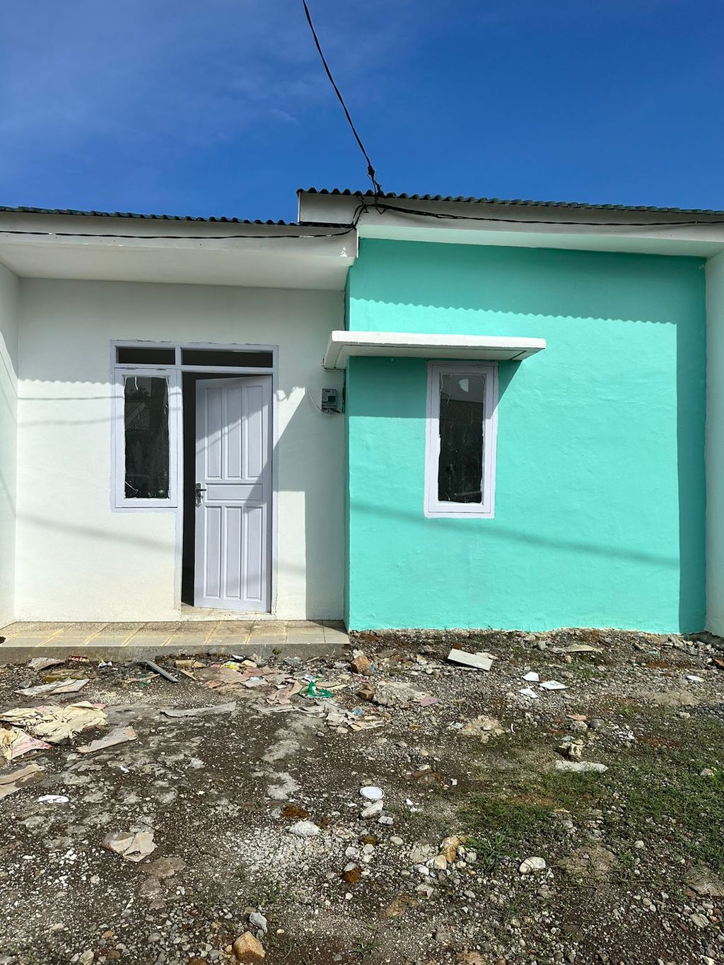 foto tampak rumah tipe 36/72 2024 perumahan Amerta Residence Mandai