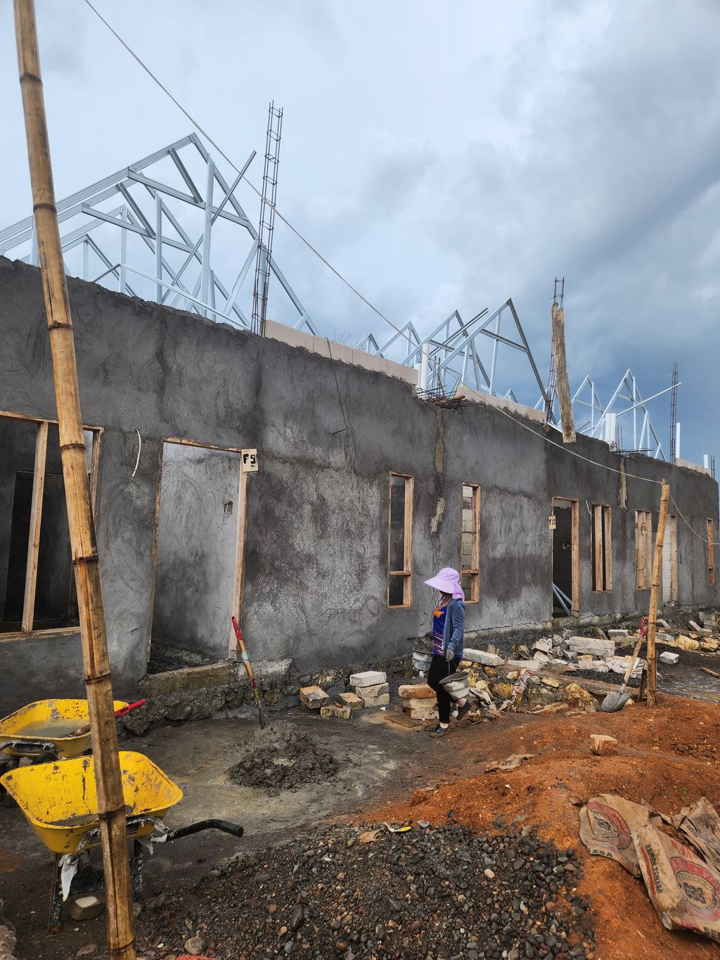 foto posisi tengah perumahan GRAND VIOLA CITY