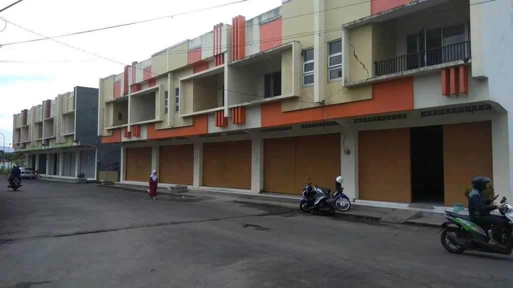 foto tampak rumah tipe RUKO (NEW) perumahan PERMATA INTAN REGENCY