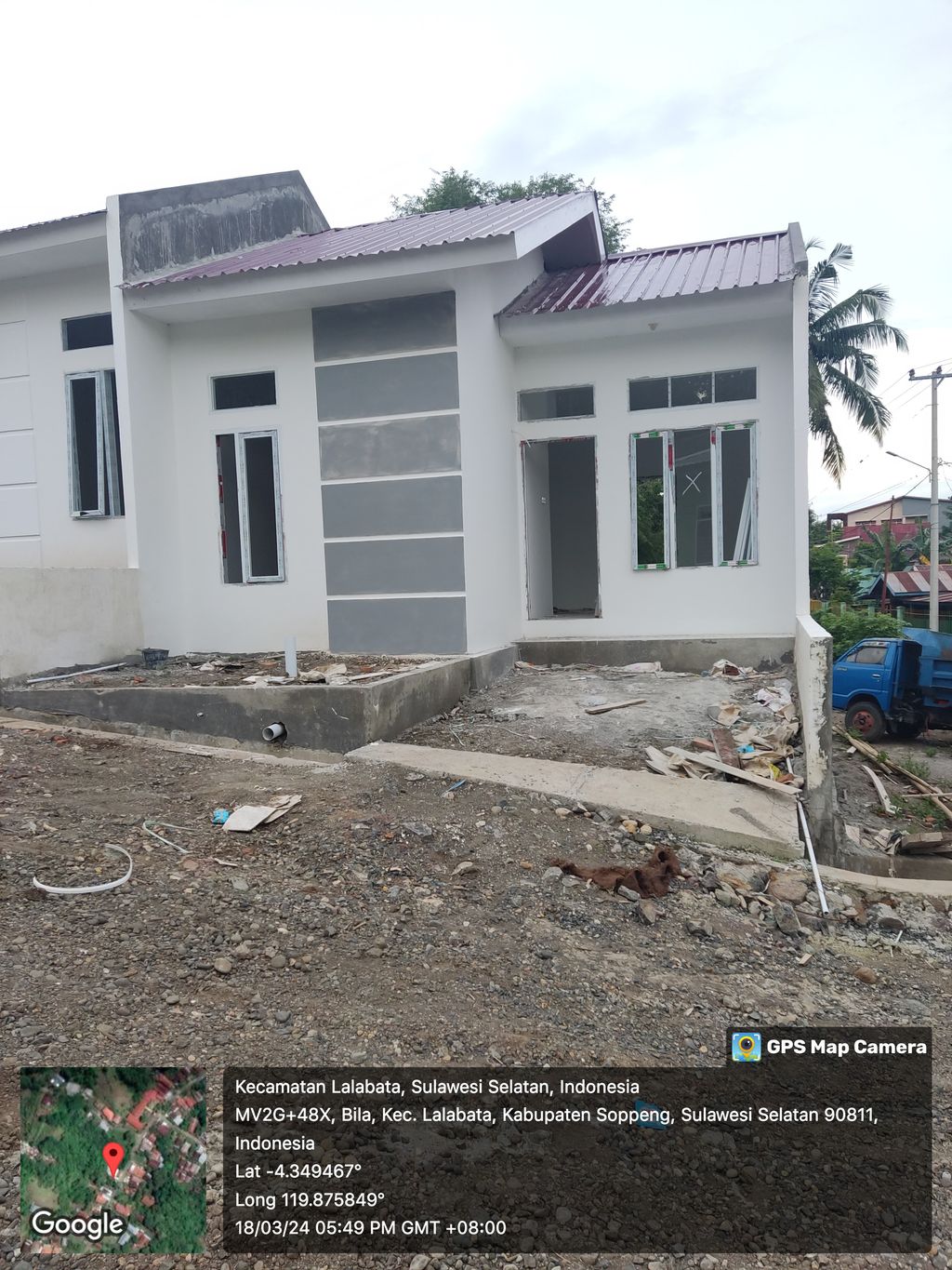 foto tampak rumah tipe 36 perumahan PERUMAHAN BUKIT INDAH MANGKAWANI