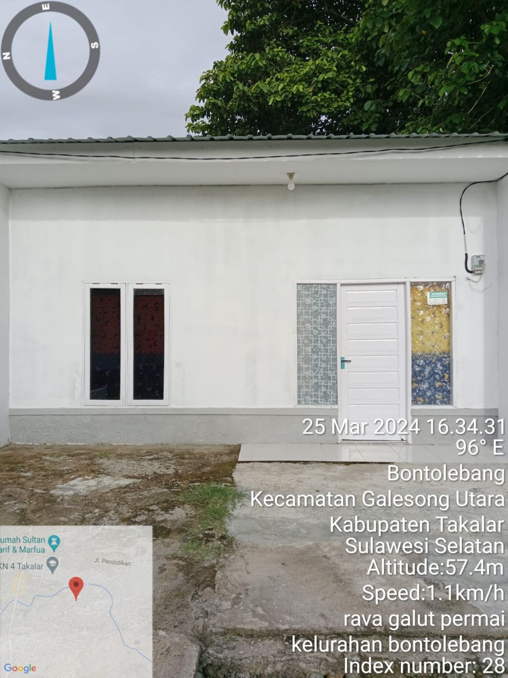 foto contoh rumah perumahan Sultan andara residence II