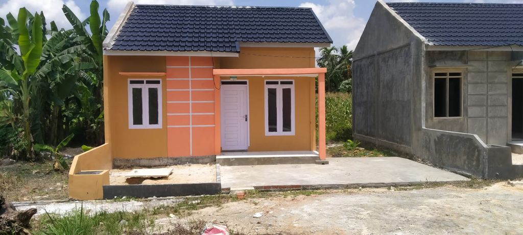 foto tampak rumah tipe AZZAHRA 4 perumahan Azzahra 4