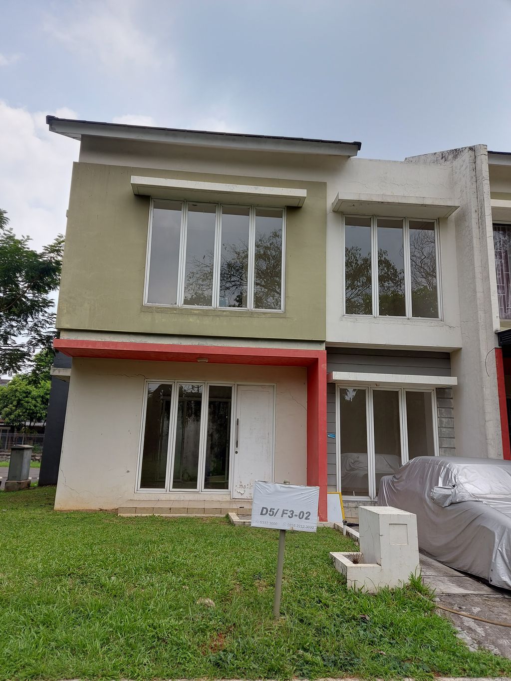 foto tampak rumah tipe ANIMA perumahan GRAHA RAYA FORTUNE BREEZE