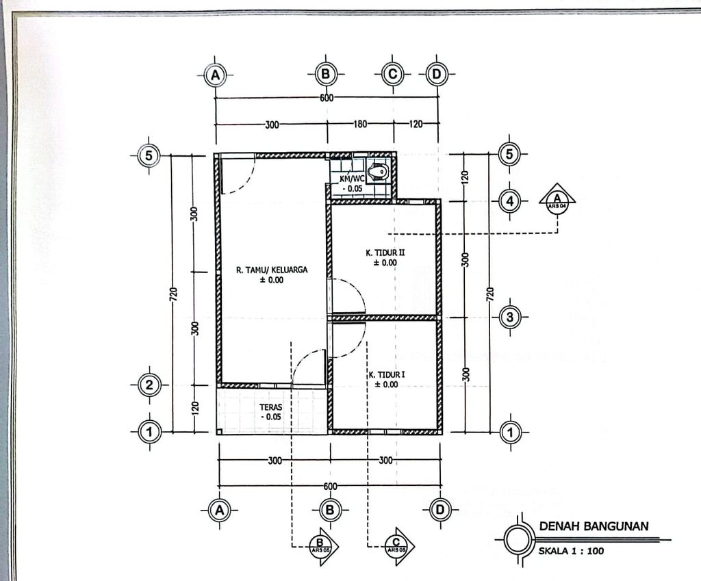 foto denah rumah tipe subsidi 36 m2 perumahan Virera Residance
