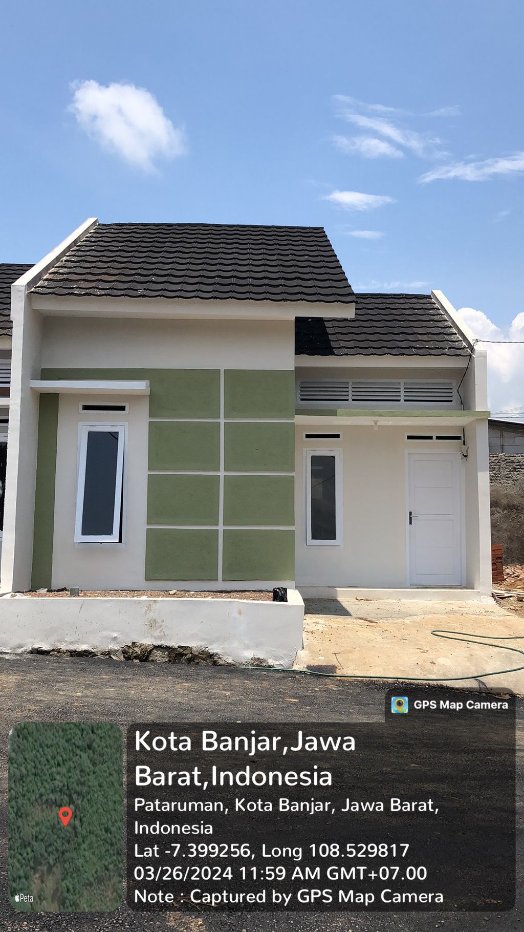 foto contoh rumah perumahan Margyna Regency Binangun 2