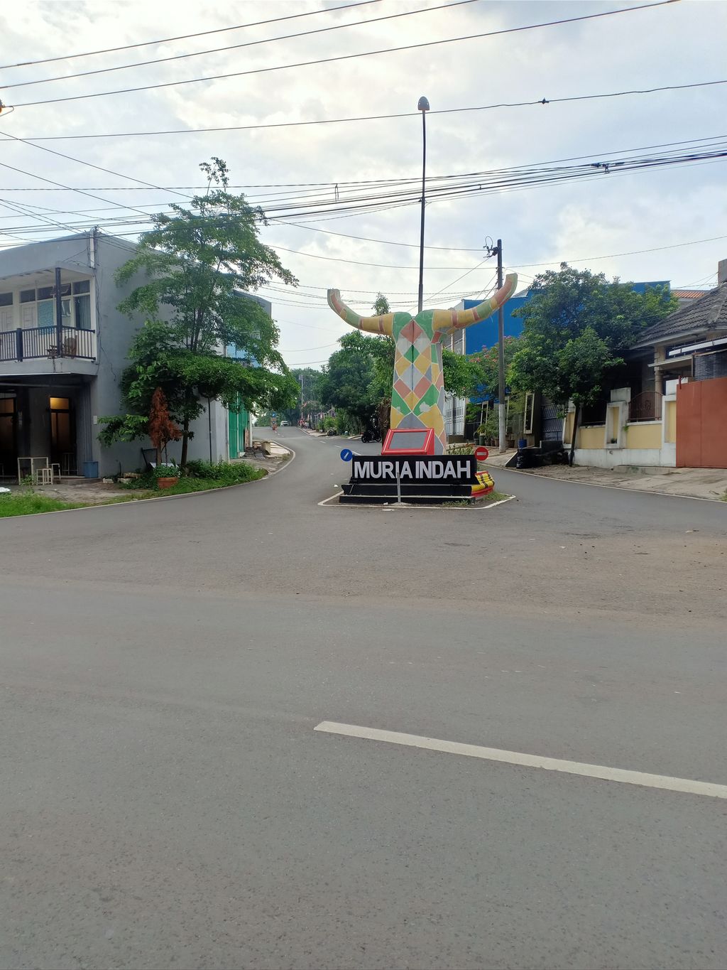 foto gerbang perumahan Muria Indah